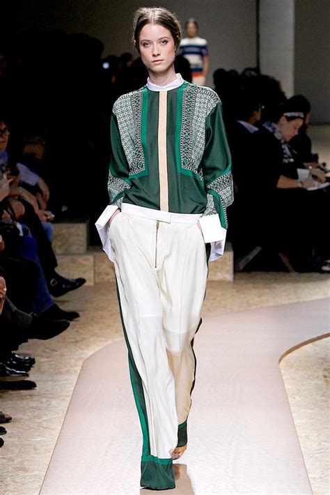 Celine By Phoebe Philo Spring Summer 2011 Oversized Silk 